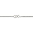 thumbnail image 4 of 925 Sterling Silver 1.25mm Octagonal Snake Chain 18 Inch, 4 of 5
