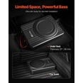 thumbnail image 3 of STAWAY 10" 300W Slim Under Seat Car Subwoofer - Powerful Bass, High Fidelity Sound, Compact Design, Compatible with All Car Audio Systems, 3 of 9