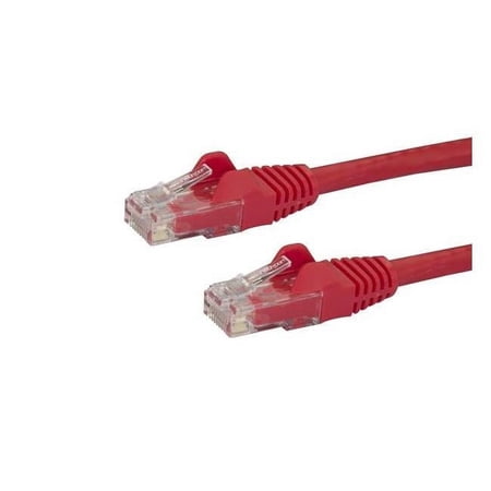 UPC: 0065030869782 | Startech N6PATCH1RD 1 ft. Cat6 Ethernet Patch Cable with Snagless  Red