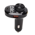 thumbnail image 1 of Cargador USB para coche C19 de 20 W, transmisor FM manos libres de carga rápida para coches de 12 a 24 V, 1 of 12