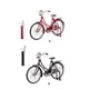 thumbnail image 3 of Vogacara Bicicleta de montaña de aleación de aluminio para mujer, modelo portátil de 7 a 14 años, decorativo, ciclo de simulación 1:10, juguete Juguetes Negro Vogacara FN010511-02, 3 of 6