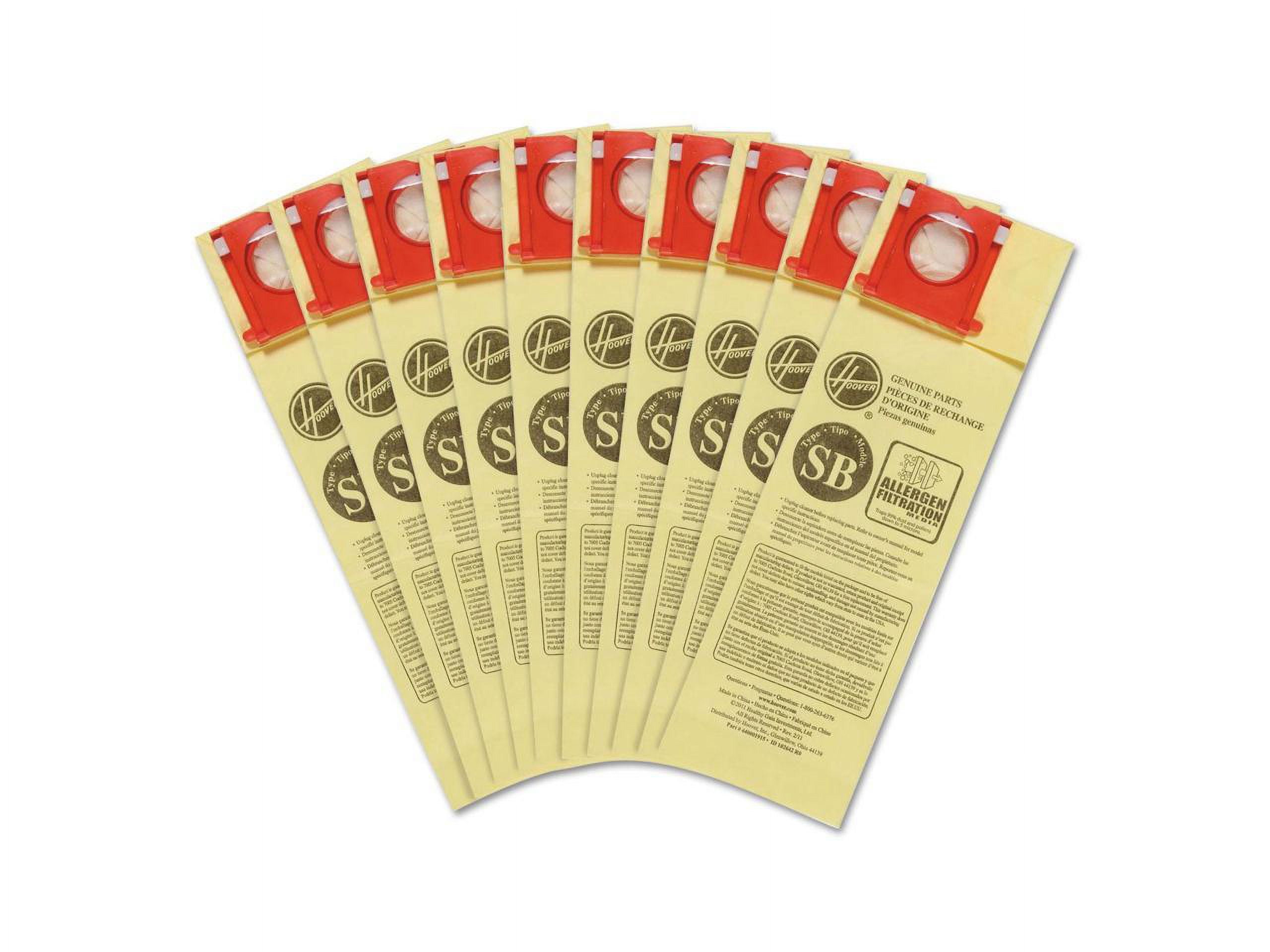 Hoover Insight Upright Allergen Bags, Yellow