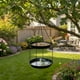 thumbnail image 5 of Comedero para Aves Colgante, Bebedero para Aves, con Bandeja de Doble Capa, Dispensador de Semillas, Tazón de Agua, con Diámetro de 22 cm, Incluye Cadena para Colgar para Jardín, Patio, Terraza, 5 of 8
