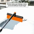 thumbnail image 6 of Extendable Snow Brush and Ice Scraper for Car Windshield with Pivoting Head Ergonomic Foam Grip Detachable Snow Removal Tool Winter Cleaning Kit for SUV Truck Vehicle Auto, 6 of 7