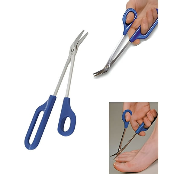 FACEGA Long Handle Nail Clippers Toenail Toe Ergonomic Care Pedicure Cutter