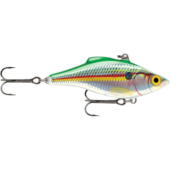 Rapala Rattlin' Rapala 04 Fishing Lure - Holographic Emerald Shad