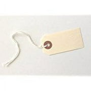 MACO Manila Strung Shipping Tags, #1, 2-3/4" x 1-3/8", w Reinforced Eyelet - Pack of 50