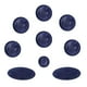 thumbnail image 4 of 9 piezas de incrustaciones de botones de llave de saxofón para saxofón alto tenor soprano Azul, 4 of 9
