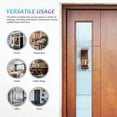 thumbnail image 5 of FELTECHELECTR Timbre de entrada para puerta de tienda, timbre de apertura de puerta, timbre de madera, decoración del hogar, timbre de comerciante, timbre de refrigerador, 5 of 5