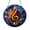 Acrylic 3.5 Inch, variant on Music Clef Stained Glass Style Suncatcher Window Hanging, Decorative Musical Symbol Art Decor, Acrylic Style Window Hanging for Home Interior, Music Inspired Art Window Decoration