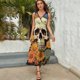 thumbnail image 5 of Flower Cluster Skull Vestido Sin Mangas , Vestidos De Lujo Para Ocasiones Oficiales, 5 of 5