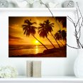thumbnail image 1 of Design Art - Beach Sunset in Island Barbados, 1 of 4
