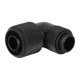thumbnail image 4 of G1/4 Thread Water Cooling Fitting, Thick Tube, 90° Right Angle Elbow (Black), 4 of 4