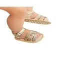 thumbnail image 2 of Baby Sandals Summer Baby Girls Solid Color Soft Sole Shoes, 2 of 5