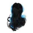 thumbnail image 4 of Accesorios para Muñecas Cabeza de muñeca de monstruo de hadas con pelo, cabeza de muñeca desnuda de plástico, artículos de juguete (azul, 4 of 8