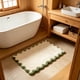 thumbnail image 1 of Alfombrilla de Baño de Poliéster, Absorbente, Suave y Mullida, para Bañera, Entrada o Puerta, de Secado Rápido, Antideslizante, para Uso En Interiores, Hogar, Entrada, Cocina y Lavadero., 1 of 6