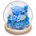 thumbnail image 1 of Rosa preservada FIACO Forever Fresh Flowers en cúpula de cristal, 1 of 6