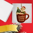 thumbnail image 2 of Christmas Beverage Pendant, Christmas Tree Ornament - 2025 "Cheers!" Christmas Beer Mug Ornament Festive Hanging Decor For Christmas Tree Ideal For Holiday Celebrations, 2 of 6