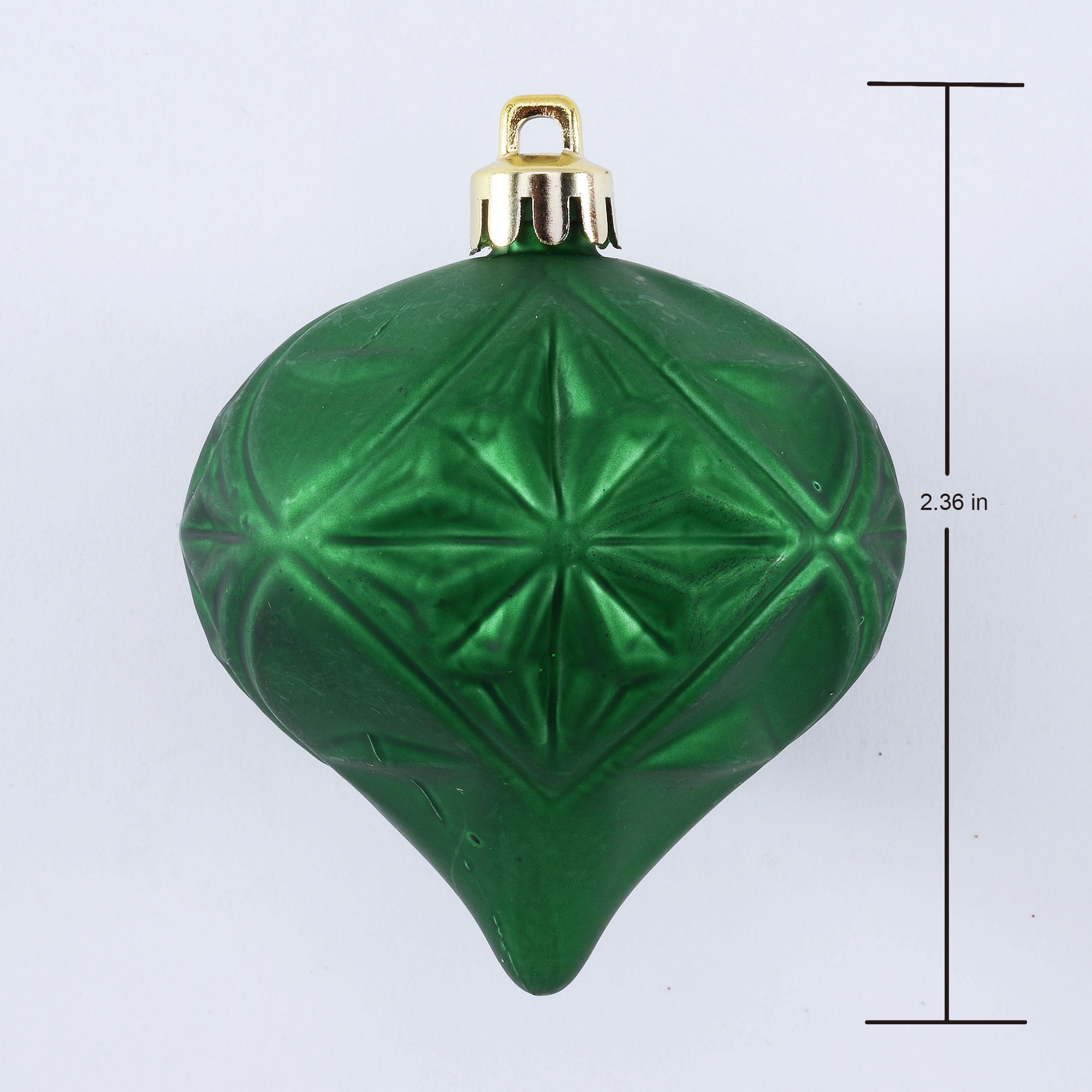 Holiday Time 26 Count Shatterproof Ornaments- Green