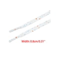 thumbnail image 3 of INSPIRE CHIC Flat Colorful Printed Shoelaces Sneakers Laces Spotted Shoe Strings 2 Pairs White Colorful 120cm/47.2", 3 of 4