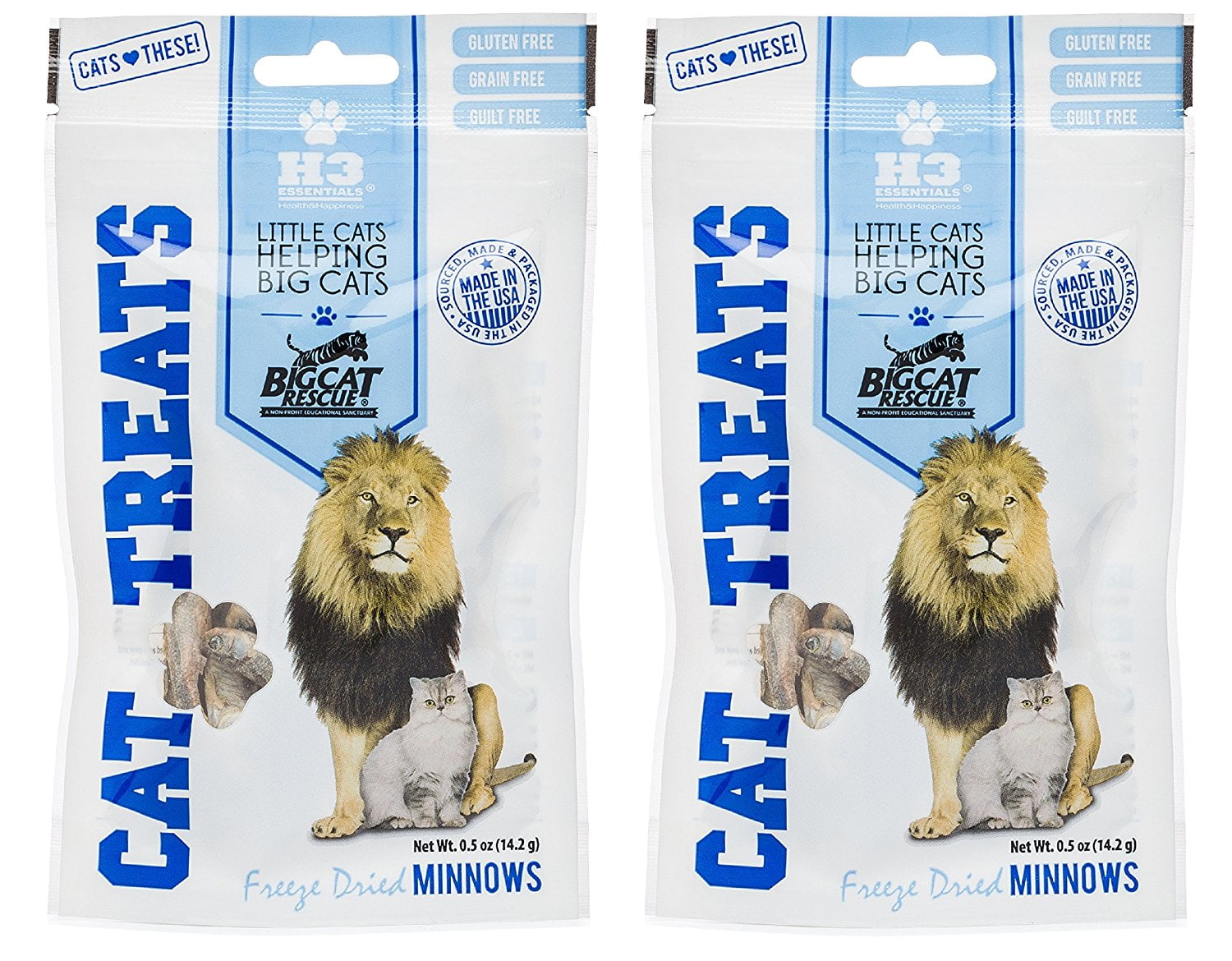 minnow cat treats