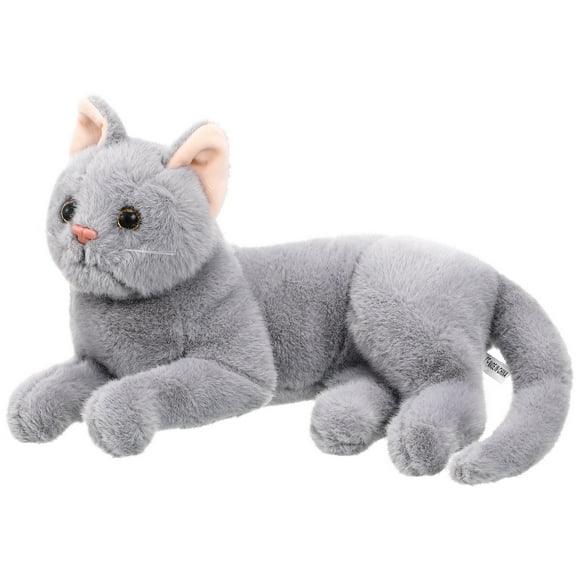 Miangastore Simulation Animal Doll Plush Cat Plaything Stuffed Animal Doll for Home Kids Toy
