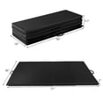 thumbnail image 2 of Topbuy Gymnastics Mat 4’x6’x2’ PU Thick Folding Panel Exercise Mat for Adults & Kids Black, 2 of 6