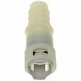 thumbnail image 2 of KarParts360 For Hummer H2 2005 06 07 08 2009 HVAC Heater Hose Connector | Nylon | White Color | 1.07 Inches End 1 Outside Diameter | Barb, Quick Connect End 1 Type | Barb End 2 Type | 15192058, 2 of 5