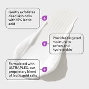 AmLactin Ultra Smoothing Intensely Hydrating Body Cream with Lactic Acid, 4.9 oz