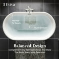 thumbnail image 4 of Eviva Eclipse 67 inch White Freestanding Bathtub, 4 of 7