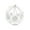 White, variant on Christmas Glitter Baubles Xmas Tree Ornament Decoration 8CM 12 Days of Christmas Vintage Beaded Garland Glitter Eggs Ribbon for Doorway Chandelier Beads Bling Home Decorations Window Cornstalks