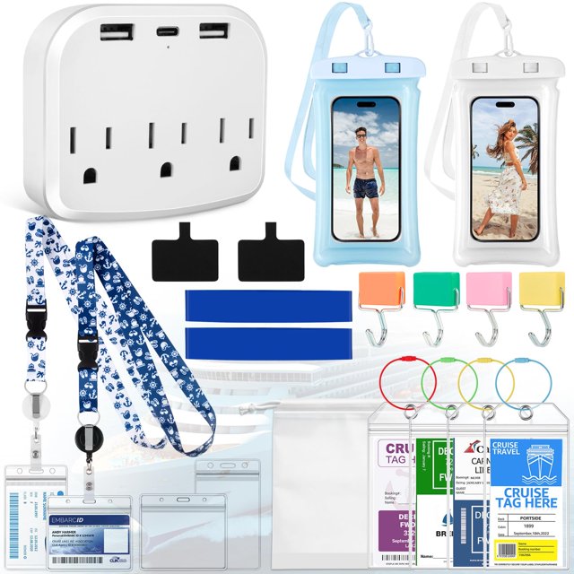 Kit Cruise Essentials Moyisea 2026 con Power Strip y más