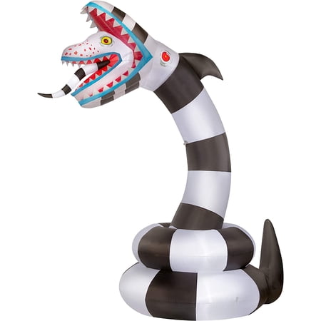 CHAOKANG Beetlejuice Sandworm Inflatable Decoration | Officially Licensed | 9.8 Feet | Halloween Décor | Horror Décor | Blow-Up Prop