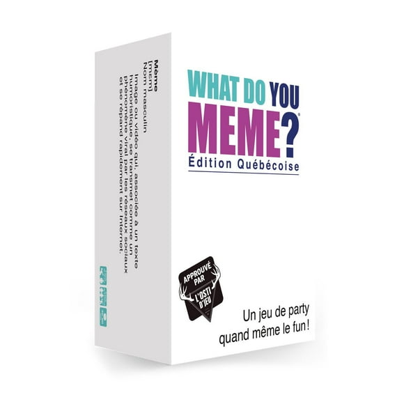 What Do You Meme? Édition Québécoise - Jeu de société Français What Do You Meme? Jeu de société