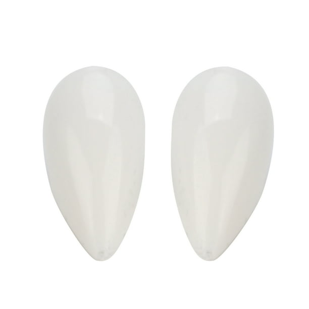 Colmillos de vampiro, dientes falsos de resina, accesorios para fiestas de Halloween, decoración de dentaduras postizas, 15mm/0,59 pulgadas