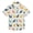 Various Pose Cats, variant on Dailycode Small Short Sleeve Button Down Shirts Colorful Pepper Food Casual Shirt 3-10 Years