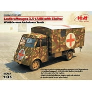 1/35 WWII German Lastkraftwagen 3,5t AHN w/Shelter Ambulance Truck