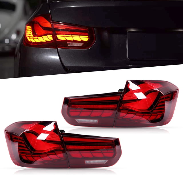 Taillights Assembly Brake Lamp Turn Reverse Light Fog Lamp For M4 GTS Design Dynamic Full LED Tail Lights With Sequential Turn Fit For 3 Series F30 F80 M3 2012-2019