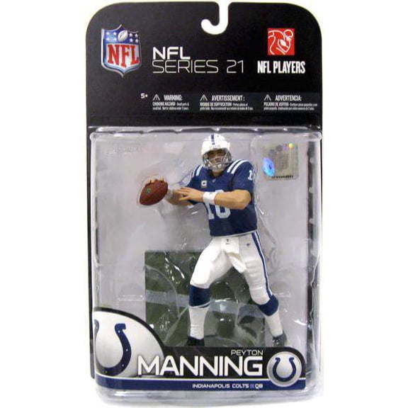 McFarlane NFL Sports Picks Series 21 Peyton Manning Action Figure [Blue Jersey]