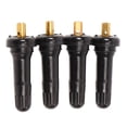 thumbnail image 2 of Vástago De Válvula De Neumático, Caucho 4 Piezas Vástago De Válvula De Sensor De Presión De Neumáticos Portátil Duradero Para Automóviles, 2 of 7