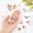 thumbnail image 3 of DIY Wooden Dangle Earring Making Kits Including Anchor Resin & Walnut Wood Pendants Brass Earring Hooks & Jump Rings Mixed Color 96pcs/box, 3 of 6