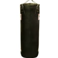 thumbnail image 2 of Leather Heavy Bag for Boxing MMA Muay Thai Fitness Workout Training Punching Heavy Bag Unfilled 70lb, 2 of 5