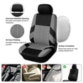 thumbnail image 3 of Car Seat Covers Fit for Honda Civic 2003-2026,Breathable Waterproof Seat Protector,Anti-Slip Protection Fast Install Easy Clean Scratch Resistant Gray,Full Set(2 Row 5 Seats), 3 of 9