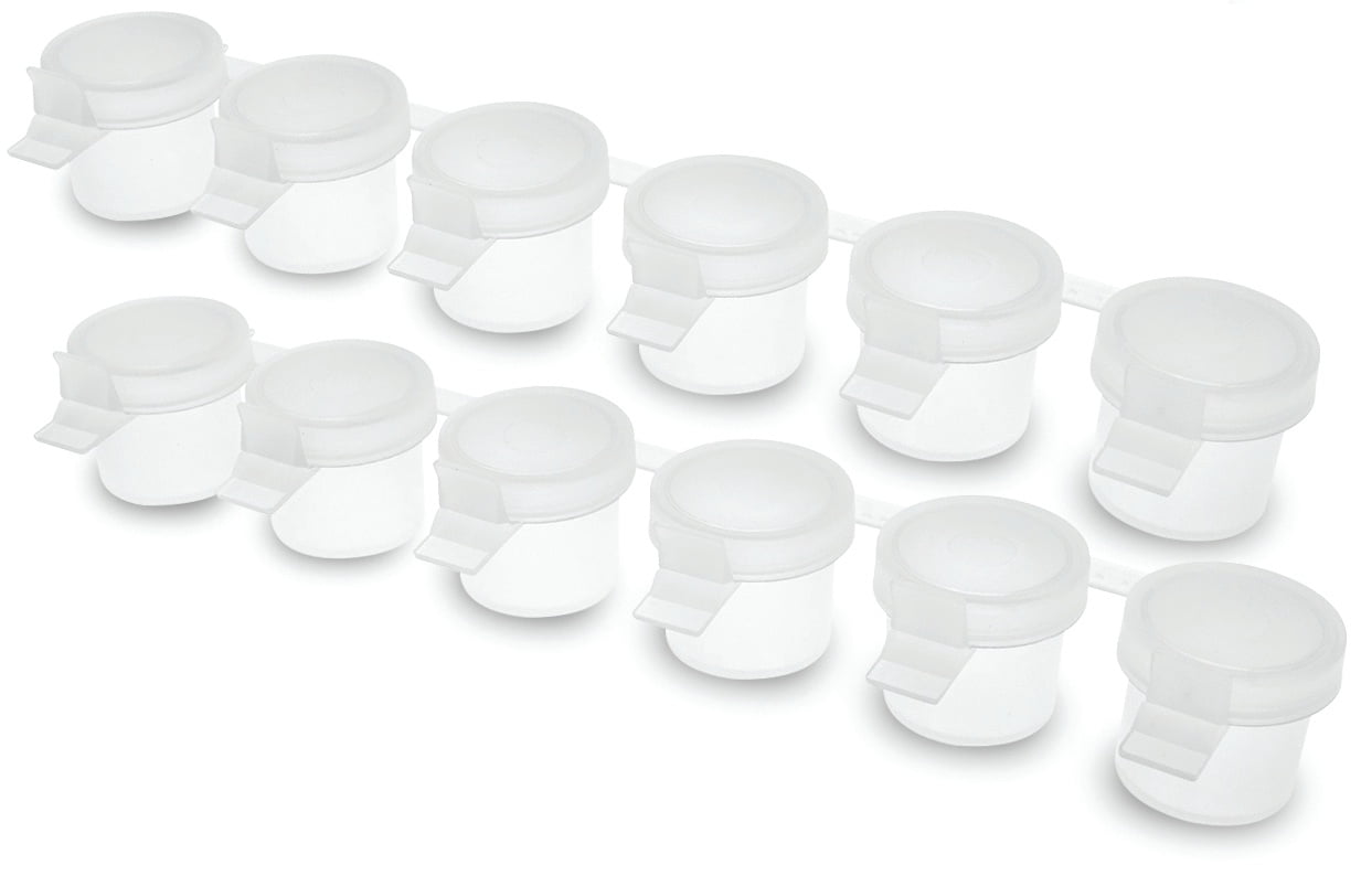 Color Factory Empty Paint Pots 3Ml 2/Pkg6Pot Strips Walmart Canada