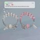 thumbnail image 2 of Pulsera de mujer con piedra de ojo de gato de imitación, pulsera sencilla con forma de corazón y campana para la mejor amiga de la pareja, 2 of 5