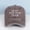 Brown, variant on BEST POP POP EVER Letter Embroidered Color Block Trucker Hat Unisex Adjustable Cotton Breathable Fashion Cap for Travel Daily Wear