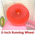 thumbnail image 5 of Large Pink 5-Story Mansion Twin Tower Crossover Level Play Tube Hamster Habitat Mouse Home Rodent Gerbil House Mice Rat Wire Animal Cage, 5 of 8