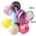 thumbnail image 4 of YAOMOBB Wedding Party Balloon Agate Pattern Latex Balloon Set Thicker Festival Props for Birthday Party, 4 of 6