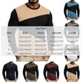 thumbnail image 4 of WAENQINLA Men Lightweight Long Sleeve Tees Crew Neck Color Block Slim Fit Tshirts Moisture Wicking Breathable Casual Pullover Tops S-2XL, 4 of 5