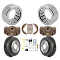 thumbnail image 1 of Transit Auto Ensemble de Roulements de Quincaillerie pour Cylindres de Roue Arrière et Tambour et Chaussures (8 Pcs) pour Voiture 1994-1999 Dodge Ram 1500 avec Essieu Robuste - Côté Gauche Droit (Conducteur Passager) K7D-101296, 1 of 11